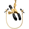 Gold Chain Nipple Clamps - Intimsmycke