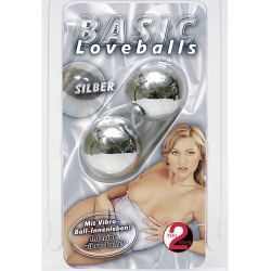 Basic Loveballs Silver-Sexleksaker