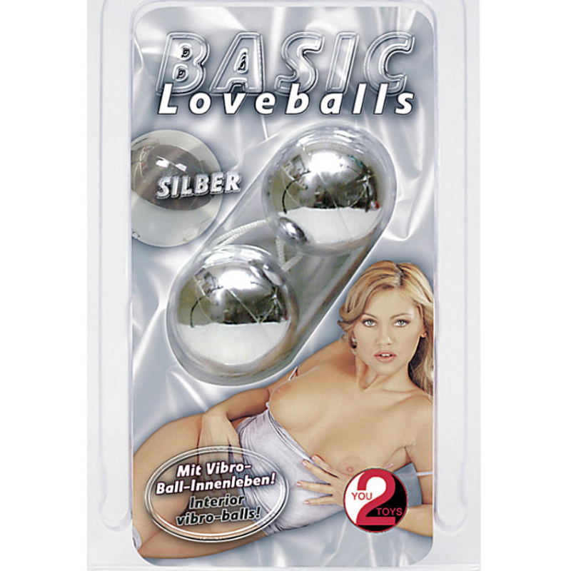 Basic Loveballs Silver-Sexleksaker